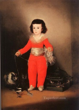 ドン・マヌエル・オソリオ・マンリケ・デ・スニガの肖像フランシスコ・ゴヤ Oil Paintings